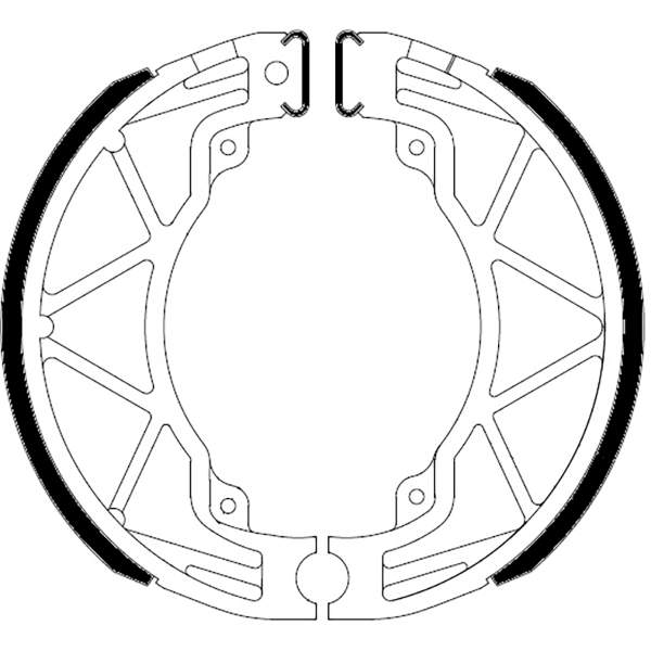 ΣΙΑΓΩΝΕΣ ΠΙΣΩ ΦΡΕΝΟΥ RMS RUNNER FX/R-HEXAGON-LIBERTY-SKIPPER  ΚΩΔ.225129279  (ΓΝΗΣΙΟΣ ΚΩΔΙΚΟΣ 56294R5 )