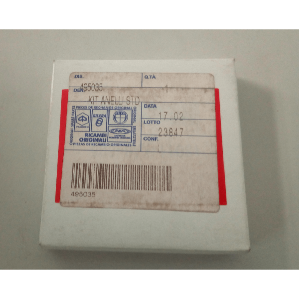 ΕΛΑΤΗΡΙΑ ΠΙΣΤΟΝΙΟΥ STD ΗΕΧ 250 GT(ΚΙΝΗΤΗΡΑΣ HONDA) ΣΕΤ  ΚΩΔ.495035	