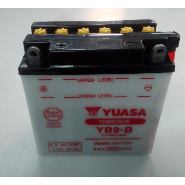 ΜΠΑΤΑΡΙΑ YUASA YB9-B (12V-9AH)ΑΝΟΙΧΤ ΤΥΠ   ΚΩΔ.584810	