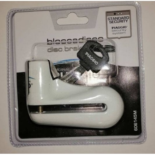 ΚΛΕΙΔΑΡΙΑ ΔΙΣΚΟΠΛΑΚΑΣ PIAGGIO ΛΕΥΚΗ 5mm  ΚΩΔ.606145M