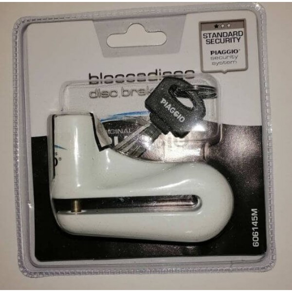 ΚΛΕΙΔΑΡΙΑ ΔΙΣΚΟΠΛΑΚΑΣ PIAGGIO ΛΕΥΚΗ 5mm  ΚΩΔ.606145M