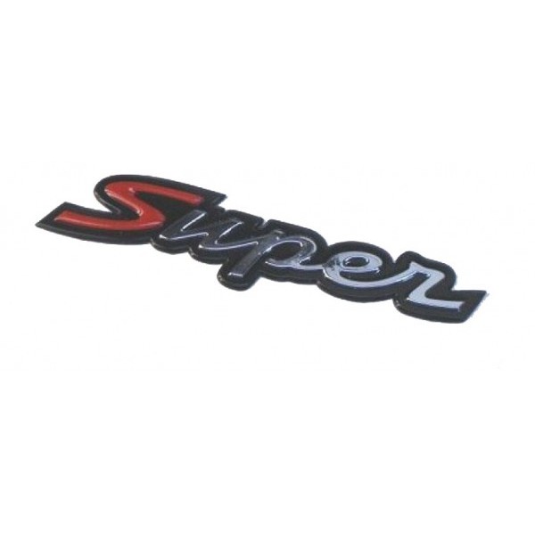ΣΗΜΑ ΠΙΣΩ "SUPER" VESPA GTS300IE  ΚΩΔ.672498	